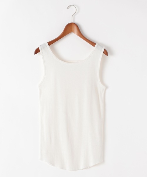 niko and...（ニコアンド）の「スーピマ2WAYタンクトップ（タンクトップ・レディース・オフホワイト/グレー/ベージュ/ブラック・MEDIUM/SMALL/LARGE）」の2枚目の写真