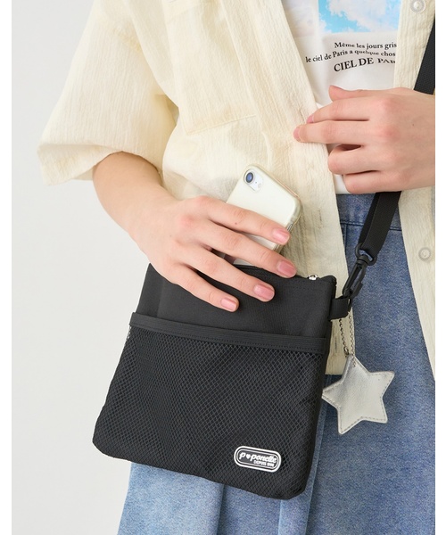 pom ponette junior(ポンポネットジュニア)の「おでかけ2WAYサーモショルダー(ショルダーバッグ・キッズ・ブラック/アイボリー・F)」の22枚目の写真