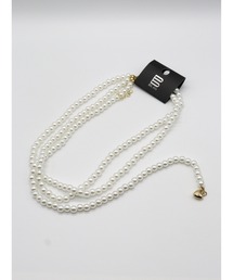 Bilan（ビラン）の「【BILAN】パールハートドロップネックレス（ネックレス）」