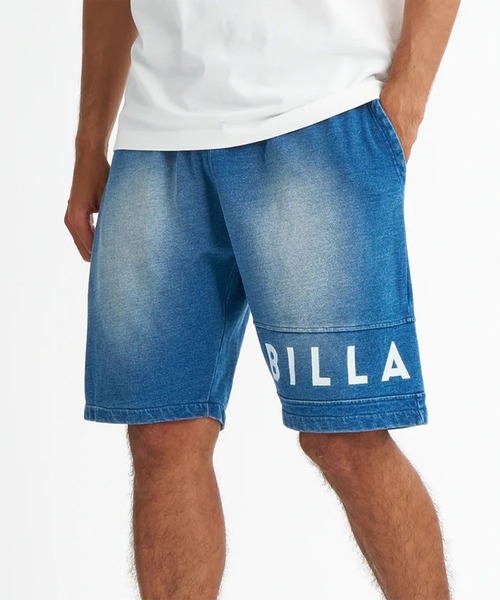 BILLABONG(ビラボン)の「BILLABONG/ビラボン ハーフパンツ ショートパンツ LOGO SHORTS BG01A600(その他パンツ・メンズ・インディゴブルー/ヘザーグレー・M/L)」の2枚目の写真
