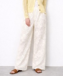 Shelly island | フラワーメッシュイージーパンツ(その他パンツ)