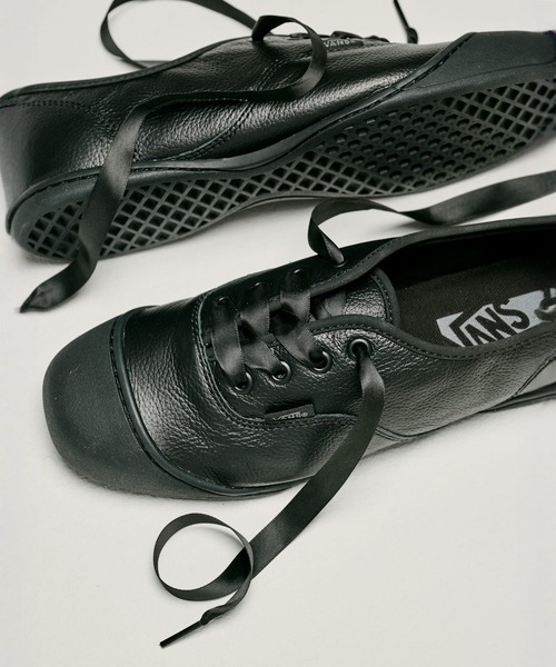 VANS（バンズ）の「VANS PREMIUM オーセンティック プリマ / LX Authentic Prima LEATHER BLA VN000EDXCJI1（スニーカー・メンズ・ブラック・4/4.5/5/5.5/6/6.5/7）」の8枚目の写真