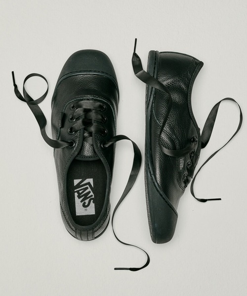 VANS(バンズ)の「VANS PREMIUM オーセンティック プリマ / LX Authentic Prima LEATHER BLA VN000EDXCJI1(バレエシューズ・メンズ・ブラック・4/4.5/5/5.5/6/6.5/7)」の9枚目の写真