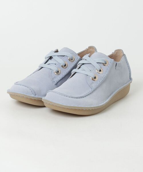Clarks（クラークス）の「クラークス Funny Dream ファニードリーム  カジュアルシューズ（モカシン/デッキシューズ・レディース・ライトブルー・55/50/45/40/35）」の8枚目の写真
