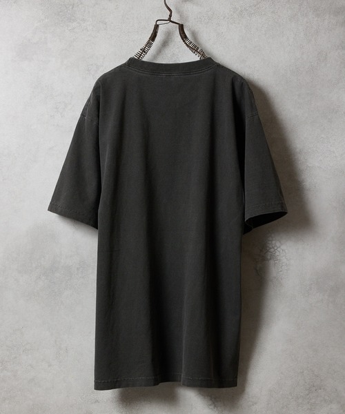 NUMBER (N)INE（ナンバーナイン）の「HAND PAINTED VINTAGE DYE GRAPHIC T-SHIRT / ハンドペイント ヴィンテージダイ グラフィックプリント クルーネック Tシャツ（Tシャツ/カットソー・メンズ・ブラック系4/ブラック系2/ブラック系3/ブラック系1/ブラック系5/ブラック系6・4/3/2）」の7枚目の写真