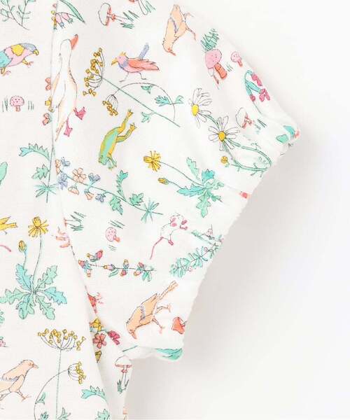 sense of wonder（センスオブワンダー）の「THEO GIRLSショートオール（ロンパース・キッズ・ピンク・80ｃｍ/70cm）」の4枚目の写真