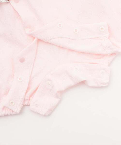 sense of wonder（センスオブワンダー）の「THEO GIRLSショートオール（ロンパース・キッズ・ピンク・80ｃｍ/70cm）」の6枚目の写真