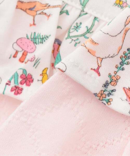 sense of wonder（センスオブワンダー）の「THEO GIRLSショートオール（ロンパース・キッズ・ピンク・80ｃｍ/70cm）」の7枚目の写真