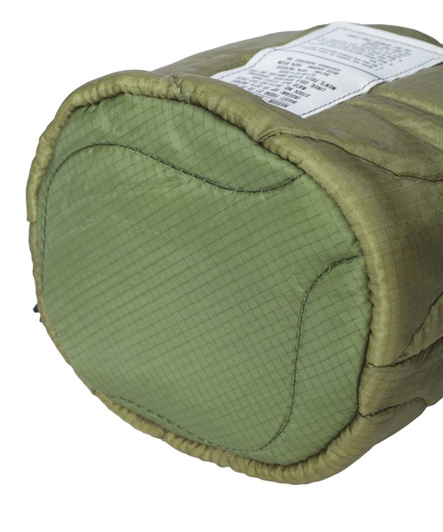 SML(エスエムエル)の「SML (エスエムエル) キルティング 巾着バッグ redad×QUILTING BASKET S ミニバッグ ハンドバッグ K905100(ハンドバッグ・メンズ・カーキ・ONE SIZE)」の8枚目の写真
