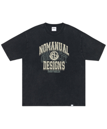 LAYERED ARCH GRAPHIC T-SHIRT - WASHED BLACK