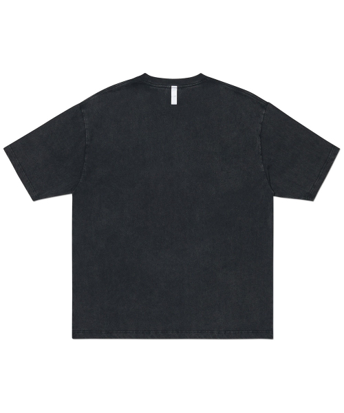NOMANUAL(NOMANUAL)の「LAYERED ARCH GRAPHIC T-SHIRT - WASHED BLACK(Tシャツ/カットソー・レディース・その他・LARGE/MEDIUM/SMALL/X-LARGE)」の2枚目の写真