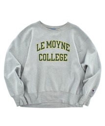 VINTAGE | 【USED】Y2K Champion “LE MOYNE COLLEGE” リバースウィーブ スウェット USA製(スウェット)
