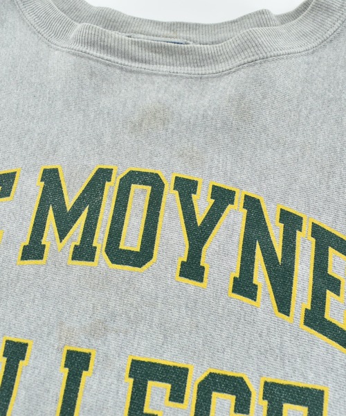 VINTAGE（ヴィンテージ）の「【USED】Y2K Champion “LE MOYNE COLLEGE” リバースウィーブ スウェット USA製（スウェット・メンズ・グレー・X-LARGE）」の3枚目の写真