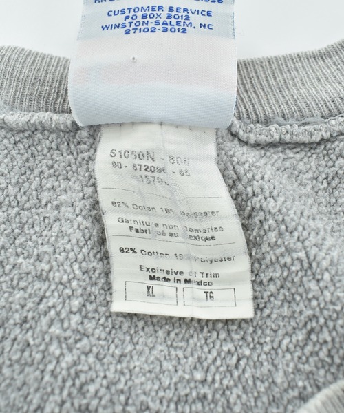 VINTAGE（ヴィンテージ）の「【USED】Y2K Champion “LE MOYNE COLLEGE” リバースウィーブ スウェット USA製（スウェット・メンズ・グレー・X-LARGE）」の7枚目の写真
