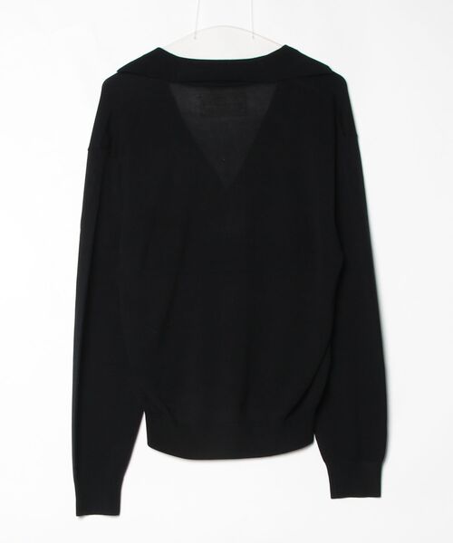 TODAYFUL（トゥデイフル）の「Silky Skipper Knit 12610511（ニット/セーター・メンズ・オフホワイト/ブラック・FREE）」の3枚目の写真