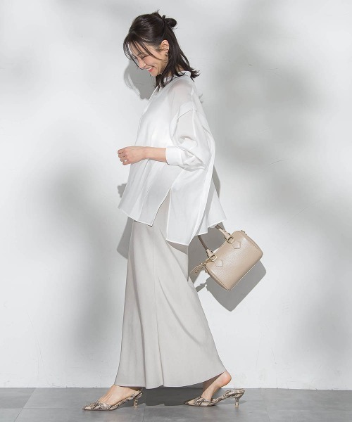 LAUTREAMONT(ロートレアモン)の「Beauty Denimスカート≪洗濯機で洗える≫(スカート・レディース・ネイビー・7号/9号)」の12枚目の写真