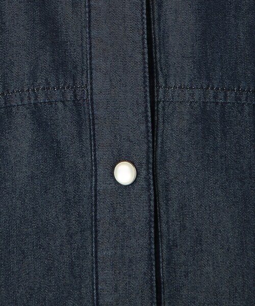 DECOY SINCE 1981（デコイシンスイチキュウハチイチ）の「デニムシャツジャケット（シャツ/ブラウス・レディース・ネイビー・9号/11号/13号）」の22枚目の写真