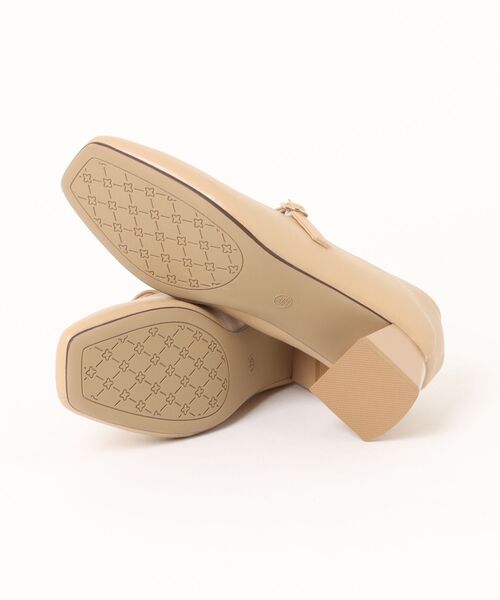 VIBGYOR（ヴィブジョー）の「【DUSTO】"レディース ストラップパンプス"(MA)（パンプス・レディース・ブラック/ベージュ系その他/ベージュ・24/23.5/23/22）」の5枚目の写真