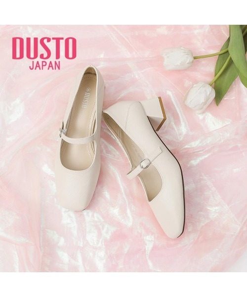VIBGYOR（ヴィブジョー）の「【DUSTO】"レディース ストラップパンプス"(MA)（パンプス・レディース・ブラック/ベージュ系その他/ベージュ・24/23.5/23/22）」の2枚目の写真