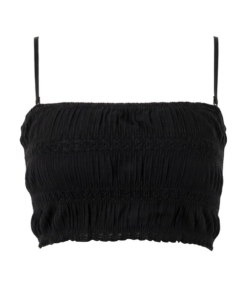 BRADELIS NEWYORK(ブラデリスニューヨーク)の「レーシィチューブトップブラ ブラデリス ノンワイヤー 補正下着 補整(ブラジャー・レディース・オフホワイト/ブラック・S/M/L/LL)」の19枚目の写真