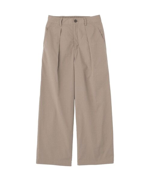 AMERICAN HOLIC（アメリカンホリック）の「サッカーワイドパンツ（その他パンツ・レディース・チャコールグレー/ベージュ・M/L）」の21枚目の写真