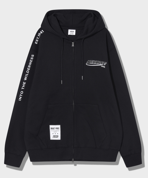 JEEP(ジープ)の「RUSHラインフードジップアップ (JQ5TZU203BK)(パーカー・メンズ・その他・SMALL/MEDIUM/LARGE/X-LARGE/2XL)」の3枚目の写真