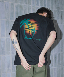 CAMEL WORK（キャメルワーク）の「ハワイアンパラダイス 半袖Tシャツ(ブラック)（Tシャツ/カットソー）」