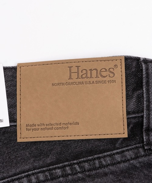 HANES(ヘインズ)の「ワイドフィットデニムパンツ(デニムパンツ・メンズ・ライトブルー/ブラック/ネイビー/ブルー・S/LL/L/M)」の7枚目の写真