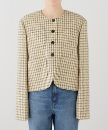 journal standard L'essage | EENK/インク Trim Paneled Short ジャケット ELS-1Q153-JK02-CR(その他アウター)