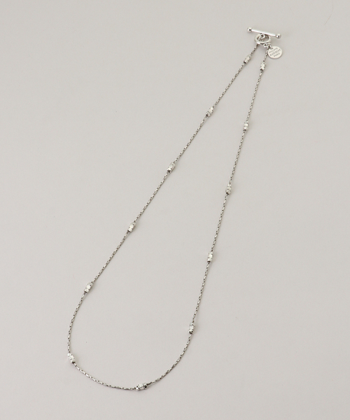 PHILIPPE AUDIBERT(フィリップ オーディベール)の「PHILIPPE AUDIBERT/フィリップ・オーディベール シルバーネックレス CO6780:AR(ネックレス・レディース・シルバー・FREE)」の2枚目の写真