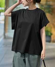 RONEL（ロネル）の「【RONEL】スムースハーフスリーブ（Tシャツ/カットソー）」