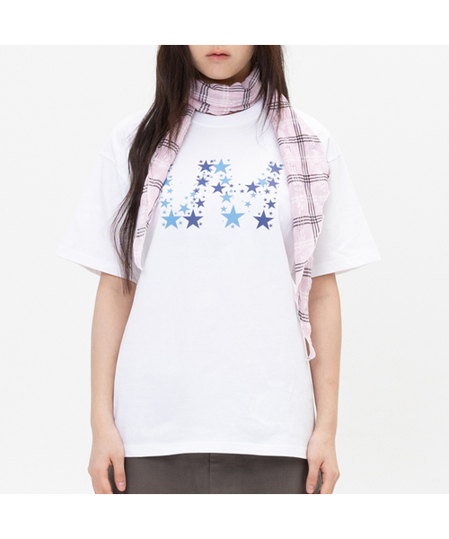 WEBHOUSE(ウェブハウス)の「WHスターティー - ホワイト(Tシャツ/カットソー・レディース・その他・FREE)」の1枚目の写真