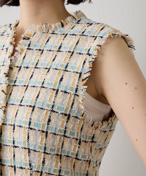 Drawing Numbers(ドローイング ナンバーズ)の「【Drawing Numbers】LINTONベスト(ベージュ)(ベスト・レディース・ベージュ・38)」の14枚目の写真