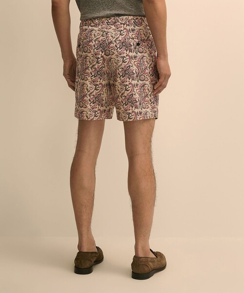 BROOKS BROTHERS(ブルックスブラザーズ)の「コットン ブロックプリントパターン ペイズリー 7inショーツ(その他パンツ・メンズ・マルチ・30inch/32inch/34inch/36inch)」の2枚目の写真