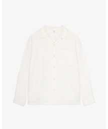 FRONT 11201（フロントワンワントゥーオーワン）の「Open Collar Shirt/ Rayon Gabardine（シャツ/ブラウス）」