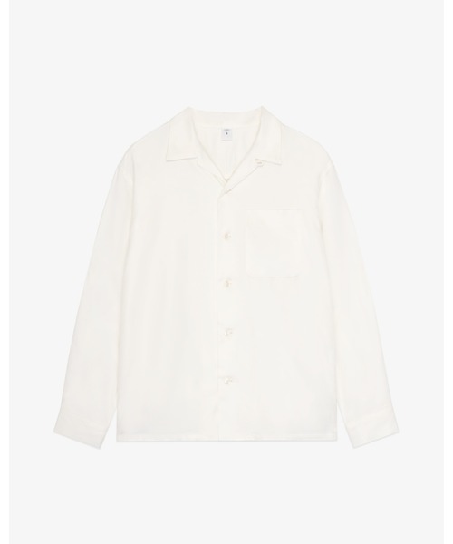 トップス FRONT 11201 RAYON OPEN COLLAR SHIRT Open Collar Shirt/ Rayon Gabardine（シャツ/ブラウス）｜FRONT 11201