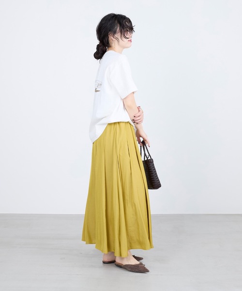 AMERICANA（アメリカーナ）の「【AMERICANA】別注-ラフィー丸胴 CARロゴプリントTシャツ（Tシャツ/カットソー・レディース・ダークブラウン/ホワイト・FREE）」の10枚目の写真
