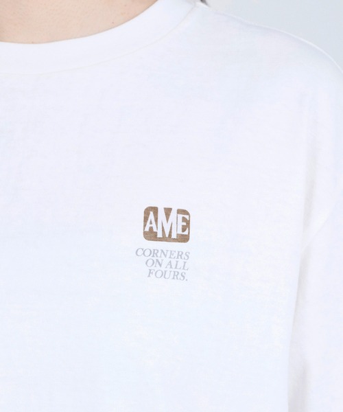 AMERICANA（アメリカーナ）の「【AMERICANA】別注-ラフィー丸胴 CARロゴプリントTシャツ（Tシャツ/カットソー・レディース・ダークブラウン/ホワイト・FREE）」の12枚目の写真
