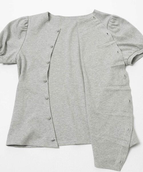 KBF(ケイビーエフ)の「アシメトリーデザインカットソー(Tシャツ/カットソー・レディース・ブラウン/アイボリー/グレー系その他・ONE)」の22枚目の写真