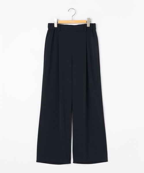 NOLLEY’S Sophi(ノーリーズソフィ)の「《セットアップ対応》NEW morisachiウォッシャブルツイルイージーワイドパンツ(その他パンツ・レディース・ホワイト/ネイビー/チャコールグレー・38/36/34)」の7枚目の写真