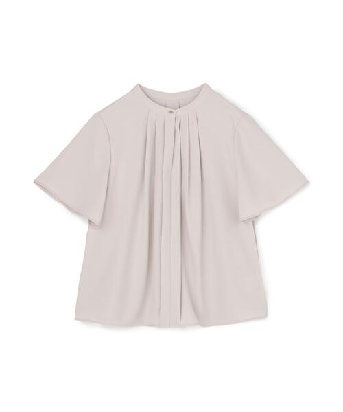 NATURAL BEAUTY BASIC(ナチュラルビューティーベーシック)の「フロントタックブラウス半袖(シャツ/ブラウス・レディース・ベージュ/ブラウン/オフホワイト/ブルー・SMALL/MEDIUM)」の20枚目の写真