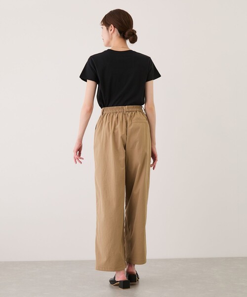 Jayro(ジャイロ)の「ストレッチテックチノワイドパンツ(その他パンツ・レディース・ホワイト系その他/ブラック/ベージュ・FREE)」の6枚目の写真
