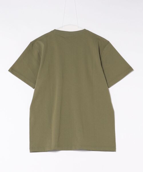 Romon（ロマン）の「ロマン【Romon】Standard T-shirts(bandana)（Tシャツ/カットソー・メンズ・ホワイト/ライトオリーブ/キャメル・L/M）」の5枚目の写真