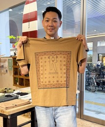 Romon（ロマン）の「ロマン【Romon】Standard T-shirts(bandana)（Tシャツ/カットソー）」