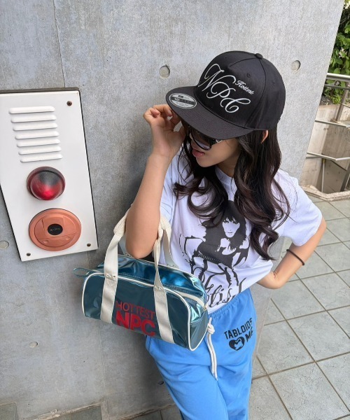 SCULPTOR(スカルプター)の「Hottest NPC Snapback Cap(キャップ・レディース・ピンク/ブラック/ブルー・FREE)」の7枚目の写真