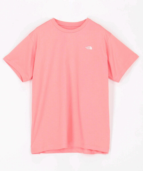 THE NORTH FACE(ザノースフェイス)の「THE NORTH FACE/ザ・ノース・フェイス S/S Flash Dry Nuptse Cotton Tee/ショートスリーブ フラッシュドライ ヌプシ コットン Tシャツ(Tシャツ/カットソー・レディース・ピンク/ホワイト/ブラック/ネイビー・LARGE/MEDIUM)」の4枚目の写真