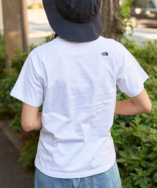 THE NORTH FACE(ザノースフェイス)の「THE NORTH FACE/ザ・ノース・フェイス S/S Flash Dry Nuptse Cotton Tee/ショートスリーブ フラッシュドライ ヌプシ コットン Tシャツ(Tシャツ/カットソー・レディース・ピンク/ホワイト/ブラック/ネイビー・LARGE/MEDIUM)」の8枚目の写真