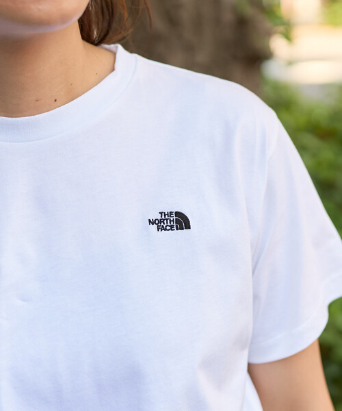 THE NORTH FACE(ザノースフェイス)の「THE NORTH FACE/ザ・ノース・フェイス S/S Flash Dry Nuptse Cotton Tee/ショートスリーブ フラッシュドライ ヌプシ コットン Tシャツ(Tシャツ/カットソー・レディース・ピンク/ホワイト/ブラック/ネイビー・LARGE/MEDIUM)」の11枚目の写真