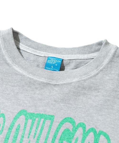 Good On（グッドオン）の「Good On/グッドオン　OWL SS TEE（Tシャツ/カットソー・メンズ・ブルー系その他/ライトグレー・LARGE/X-LARGE/MEDIUM）」の3枚目の写真