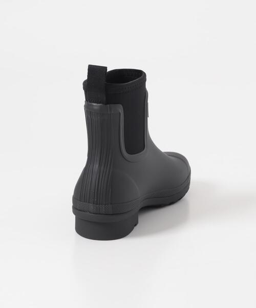 URBAN RESEARCH DOORS(アーバンリサーチドアーズ)の「HUNTER NEOPRENE CHELSEA BOOT(レインシューズ・レディース・ブラック・38/37)」の3枚目の写真